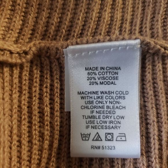 CT1297a 1.STATE TAUPE LADIES SWEATER 2 available - Picture 6 of 7